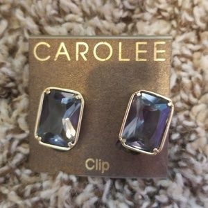 Carolee clip-on earrings